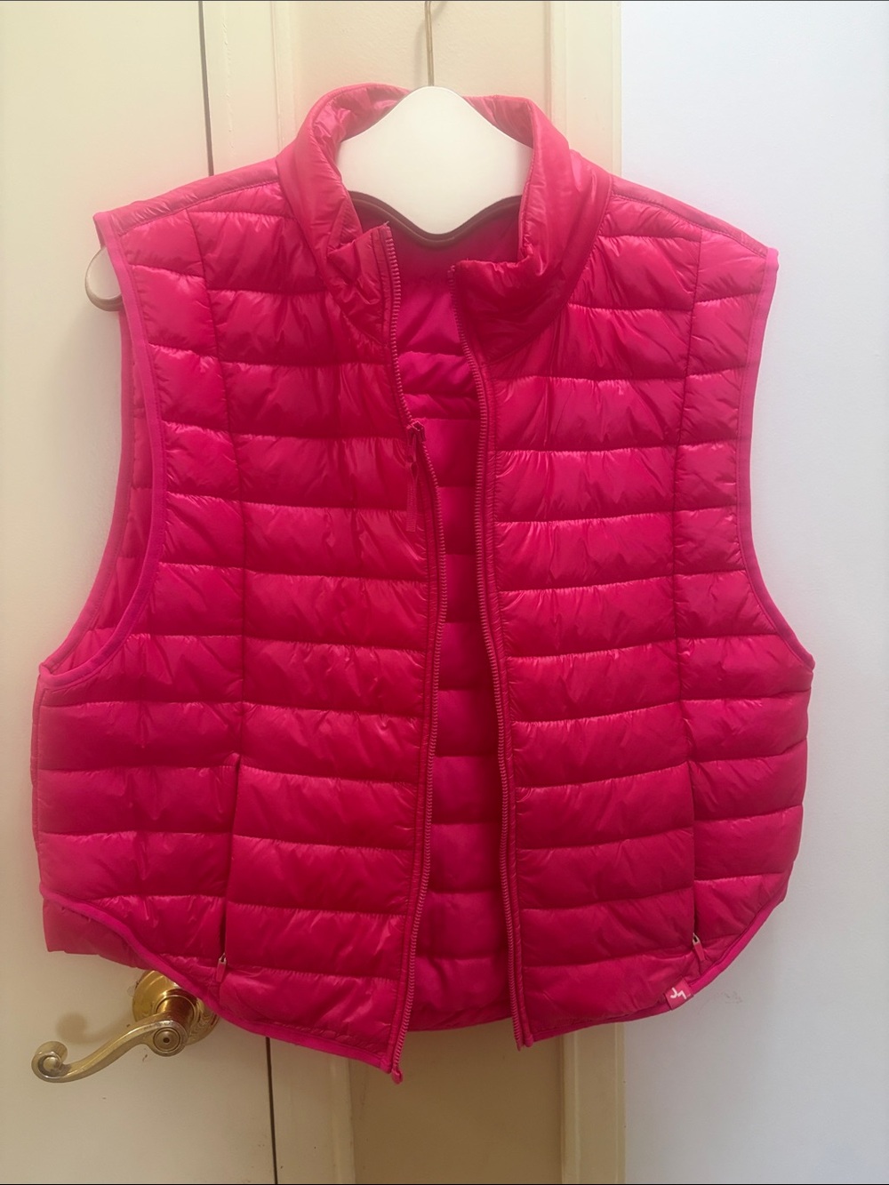 JoyLab Hot Pink Quilted Puffer Vest